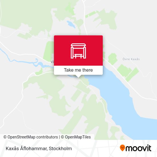 Kaxås Åflohammar map