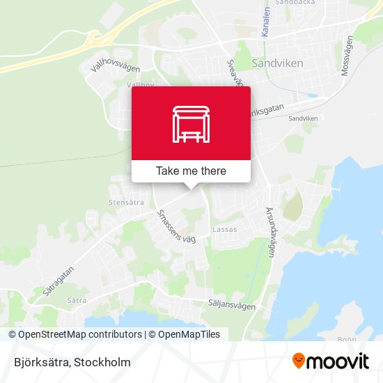 Björksätra map