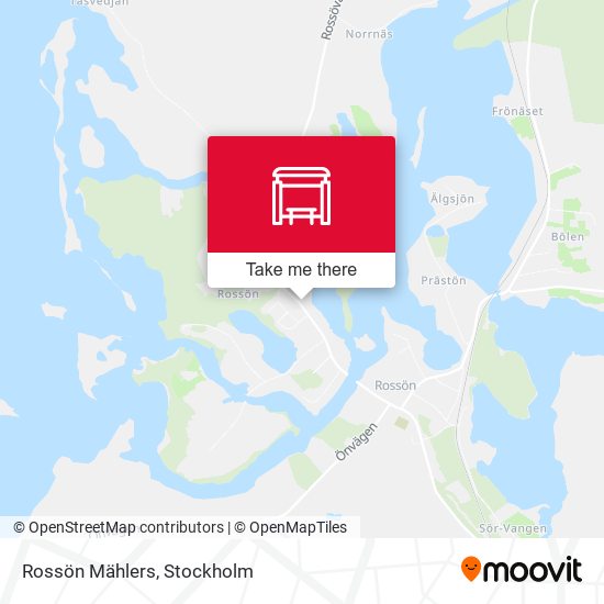 Rossön Mählers map