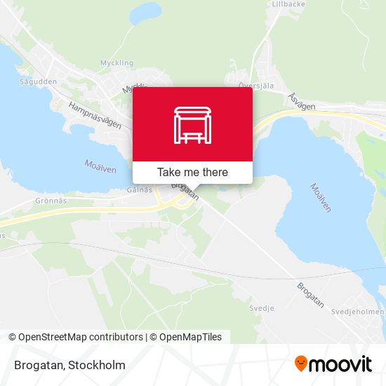 Brogatan map