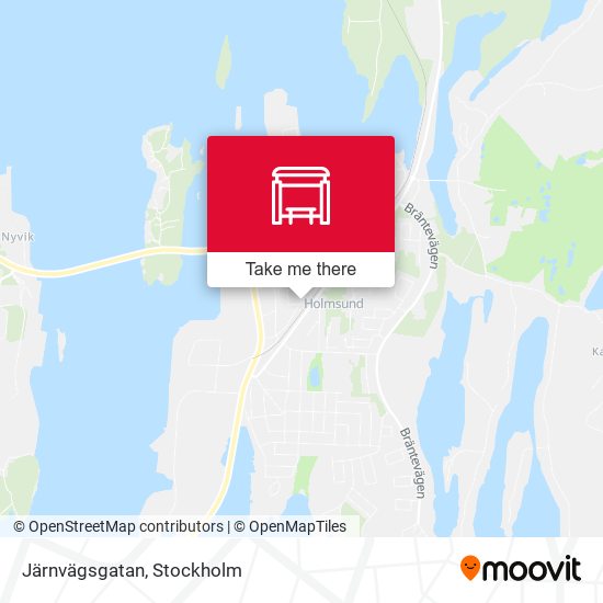 Järnvägsgatan map