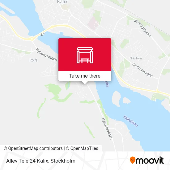 Allev Tele 24 Kalix map