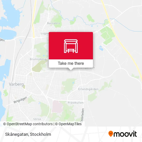 Skånegatan map