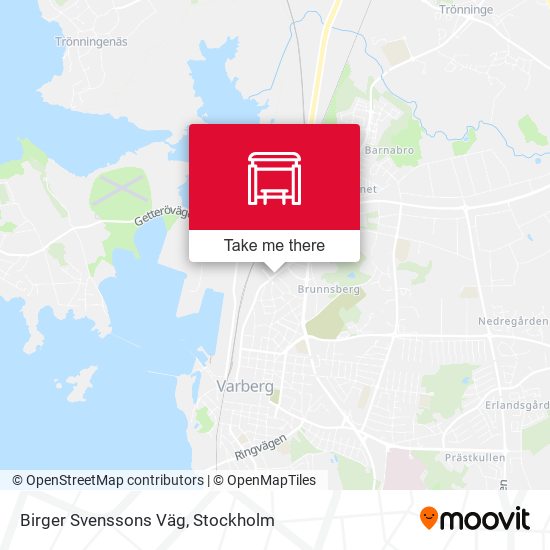 Birger Svenssons Väg map