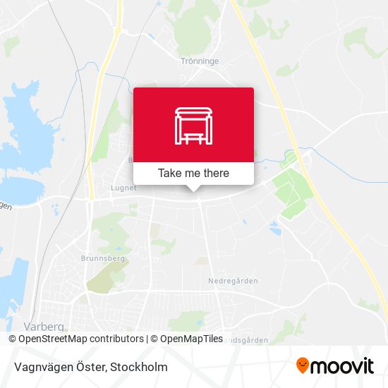 Vagnvägen Öster map