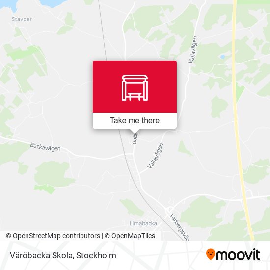 Väröbacka Skola map