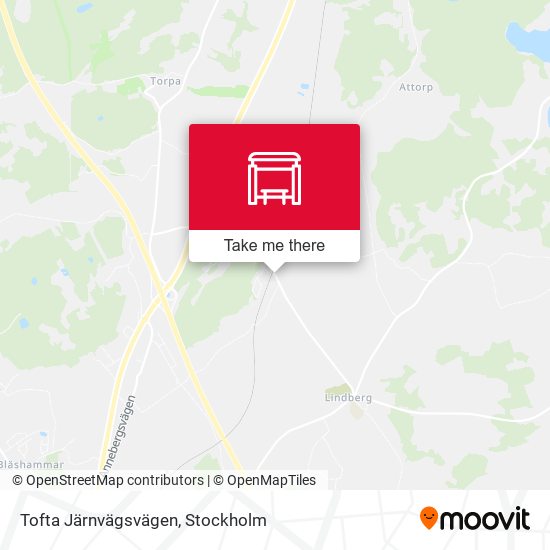 Tofta Järnvägsvägen map