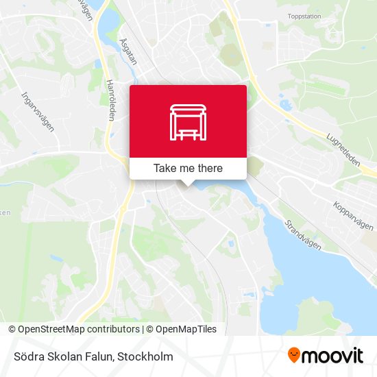 Södra Skolan Falun map