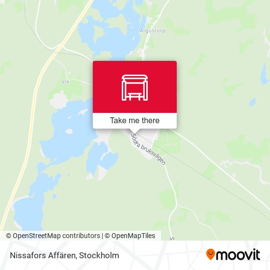 Nissafors Affären map