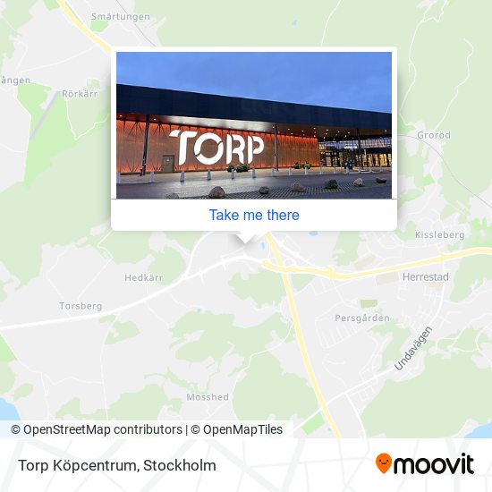 Torp Köpcentrum map