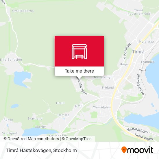 Timrå Hästskovägen map
