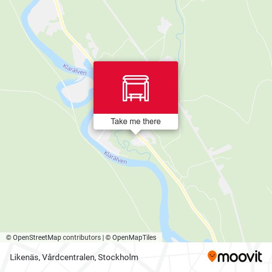 Likenäs, Vårdcentralen map