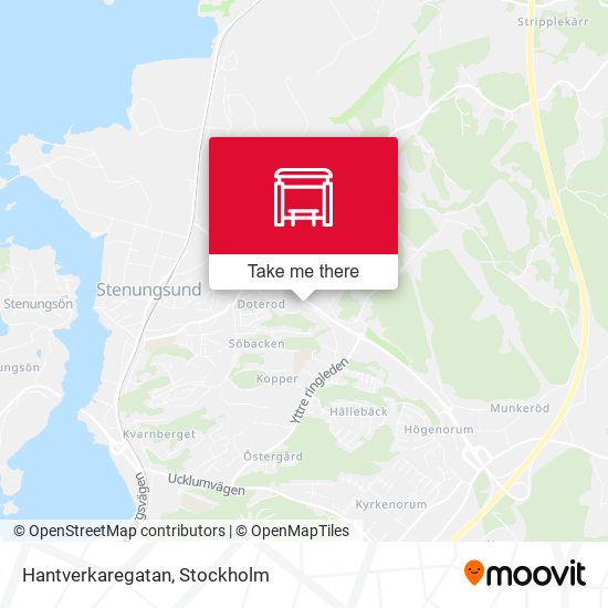 Hantverkaregatan map