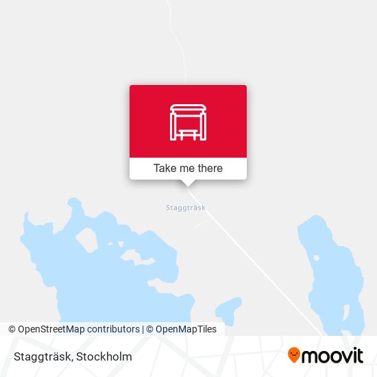 Staggträsk map