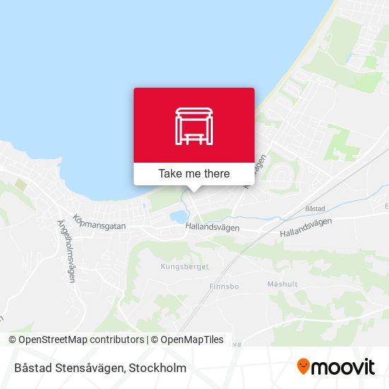 Båstad Stensåvägen map