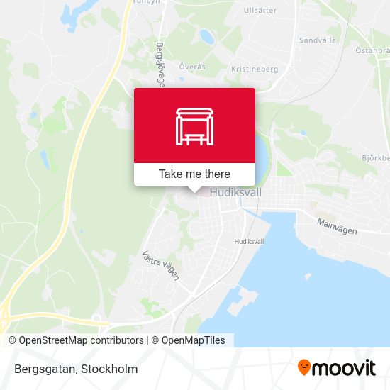Bergsgatan map