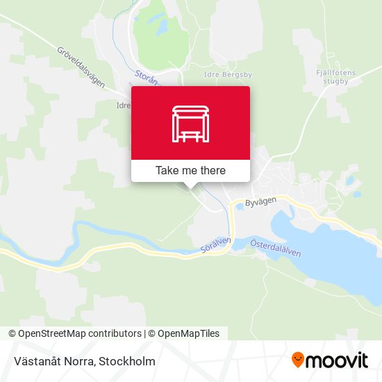 Västanåt Norra map