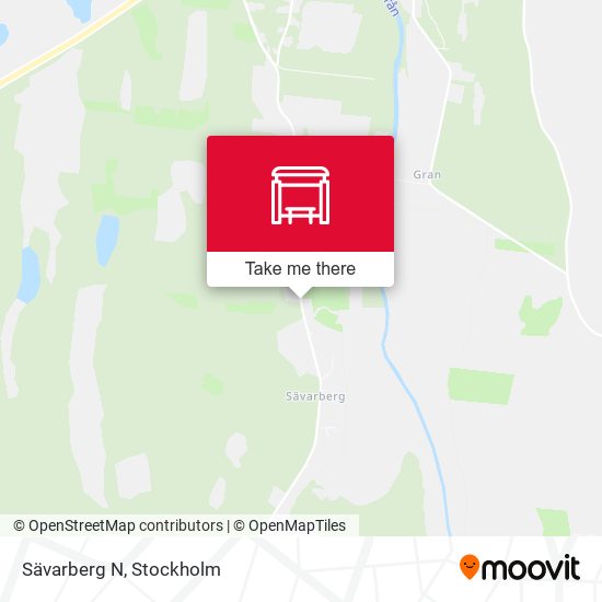 Sävarberg N map