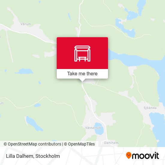 Lilla Dalhem map