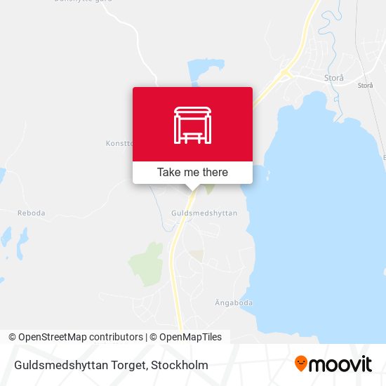 Guldsmedshyttan Torget map