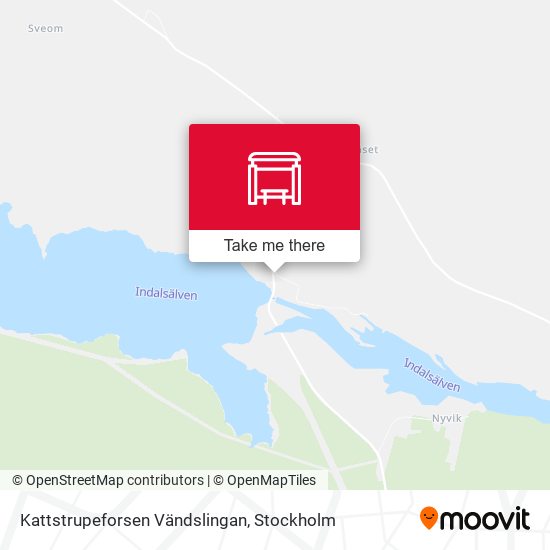 Kattstrupeforsen Vändslingan map