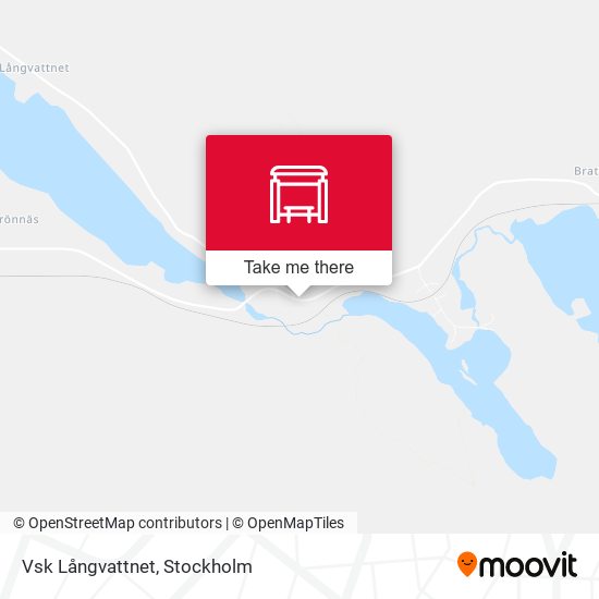 Vsk Långvattnet map