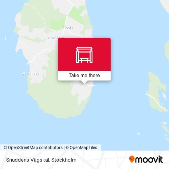 Snuddens Vägskäl map
