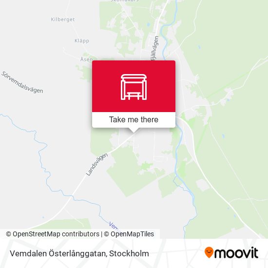 Vemdalen Österlånggatan map