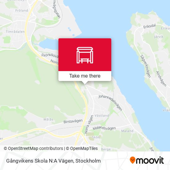 Gångvikens Skola N:A Vägen map