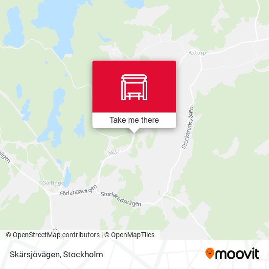 Skärsjövägen map