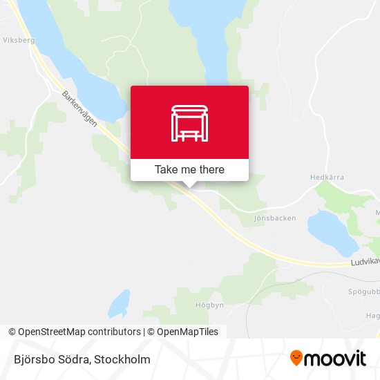Björsbo Södra map