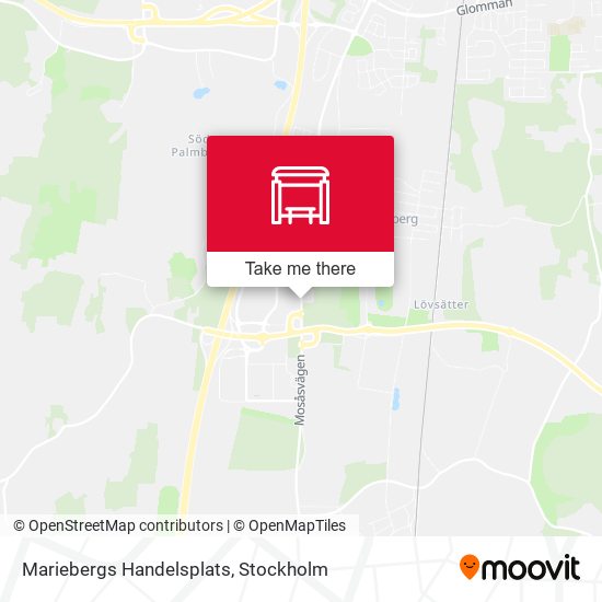 Mariebergs Handelsplats map