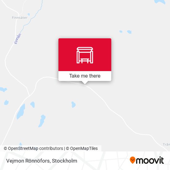 Vejmon Rönnöfors map