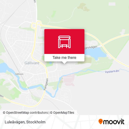 Luleåvägen map