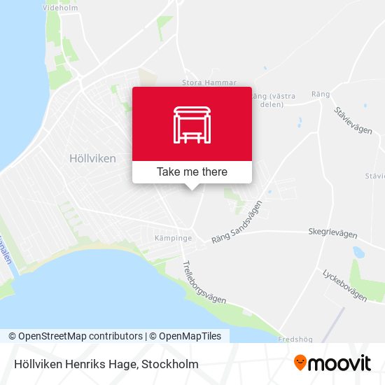 Höllviken Henriks Hage map