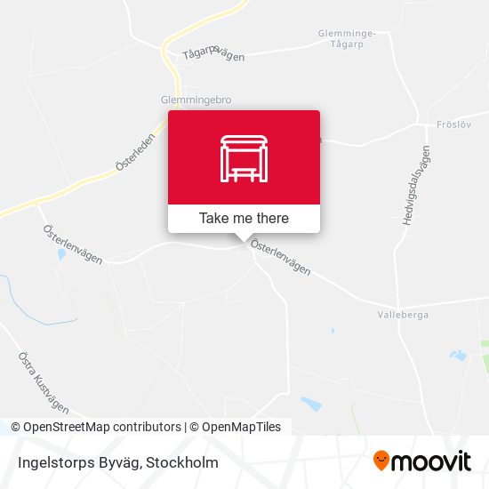 Ingelstorps Byväg map