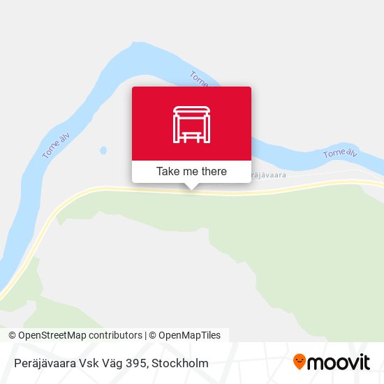 Peräjävaara Vsk Väg 395 map