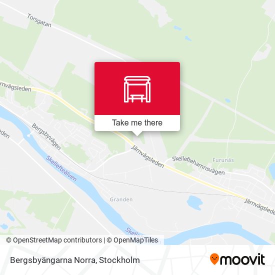 Bergsbyängarna Norra map