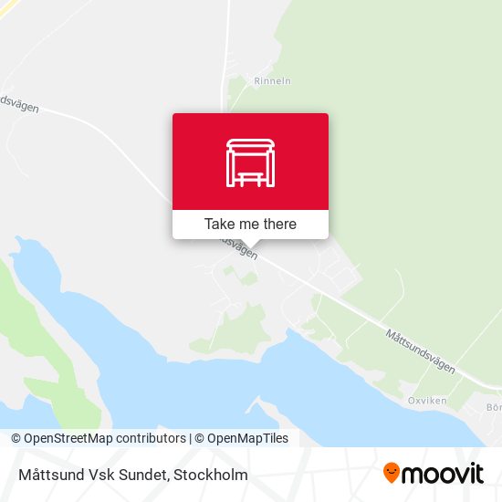 Måttsund Vsk Sundet map