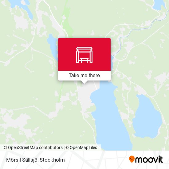 Mörsil Sällsjö map