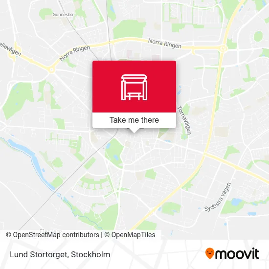 Lund Stortorget map