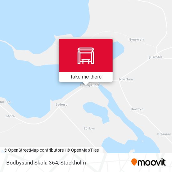 Bodbysund Skola 364 map