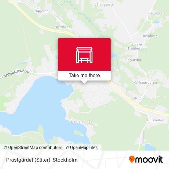 Prästgärdet (Säter) map