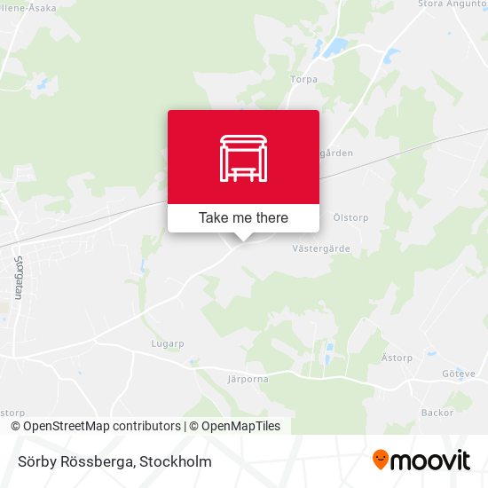 Sörby Rössberga map
