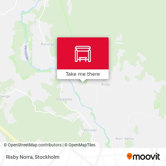 Risby Norra map