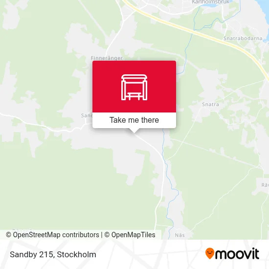 Sandby 215 map