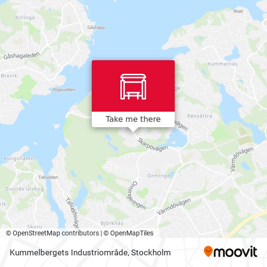 Kummelbergets Industriområde map