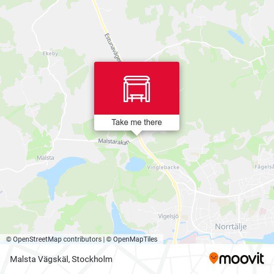 Malsta Vägskäl map