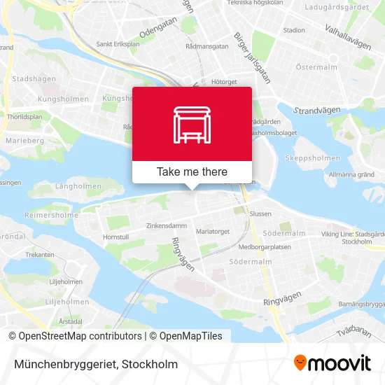 Münchenbryggeriet map