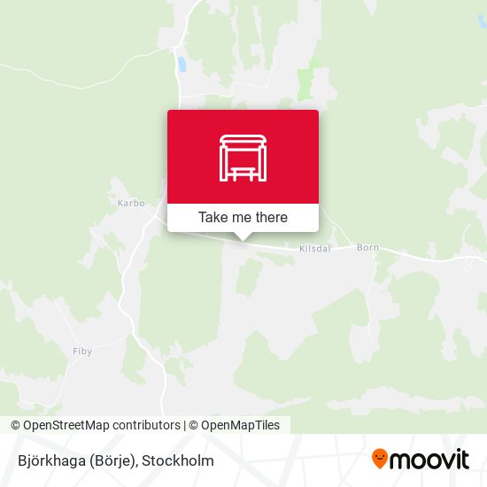 Björkhaga (Börje) map